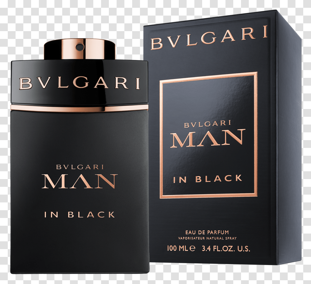 Perfume Bvlgari Man, Cosmetics, Bottle, Aftershave Transparent Png