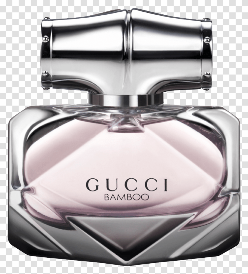 Perfume Image Bamboo Gucci, Cosmetics, Bottle, Sink Faucet Transparent Png