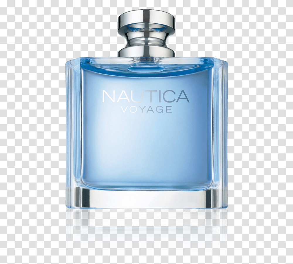Perfume Nautica Voyage, Bottle, Cosmetics, Aftershave, Milk Transparent Png