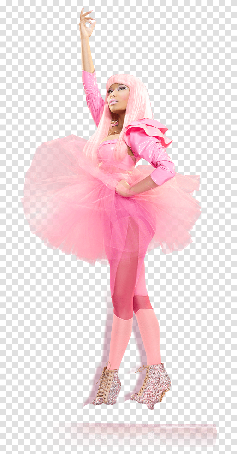 Perfume Pink And Roman Image Niki Minaji Pink Friday Outfits, Person, Human, Dance, Dance Pose Transparent Png