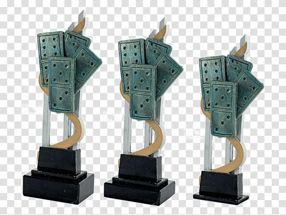 Pergamino Domino Trophy Pokal Domino, Robot Transparent Png