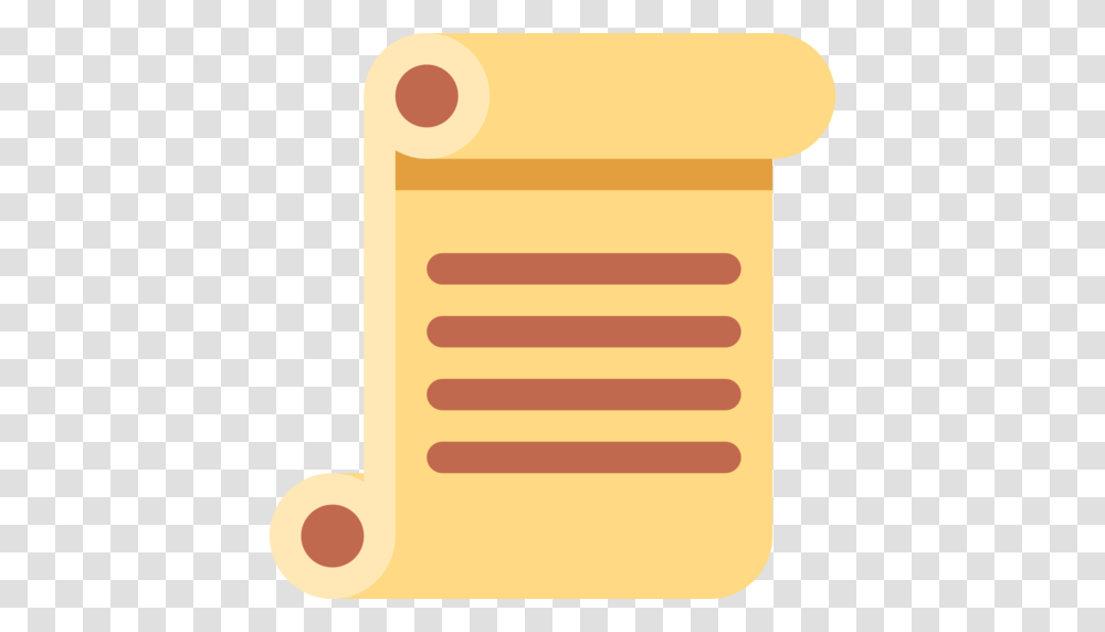 Pergamino Emoji, Scroll Transparent Png