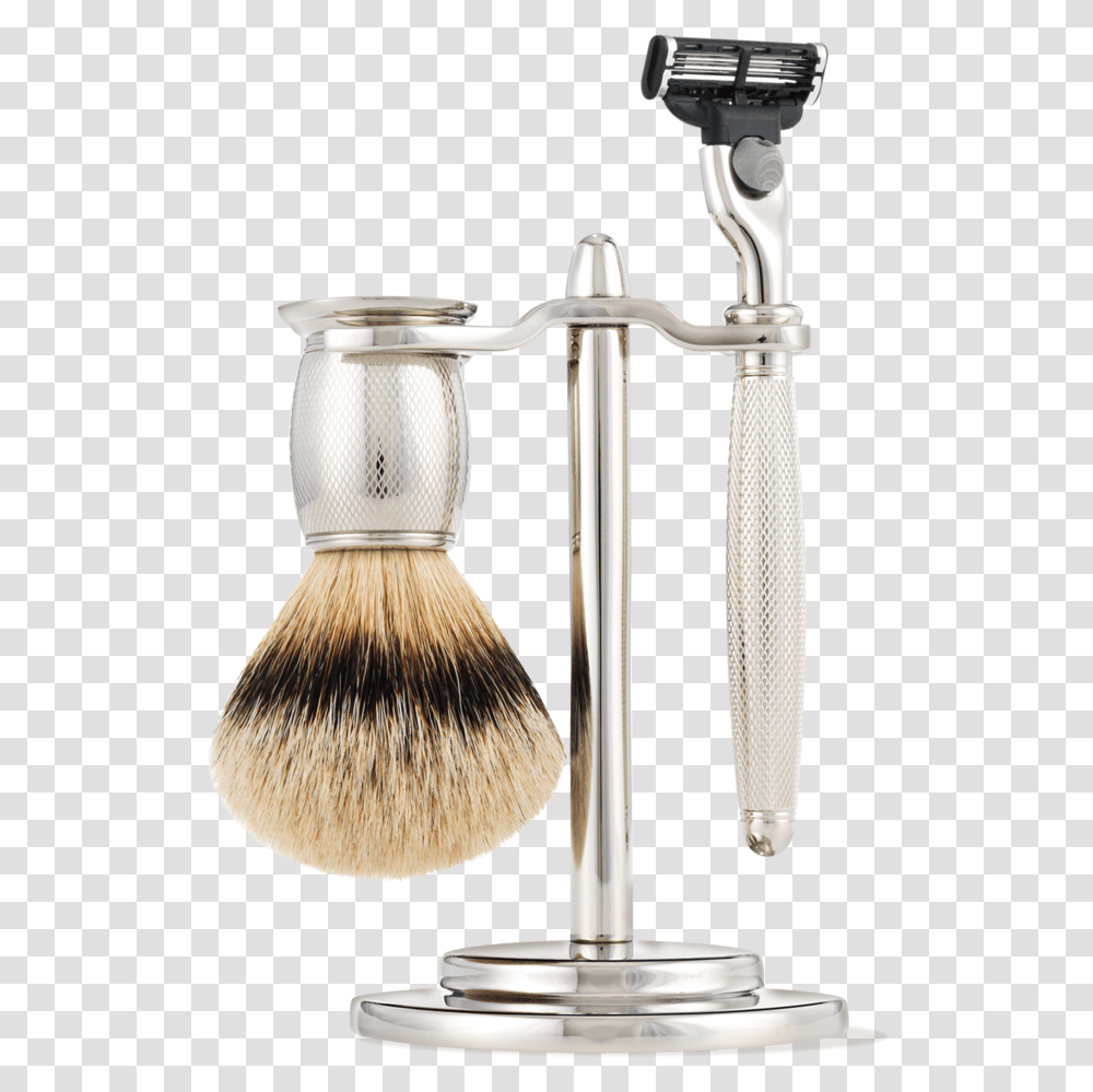 Perhaps The Ultimate Icons Of Inauthenticity And An Penhaligon's Nickel Shaving Set, Weapon, Weaponry, Lamp, Blade Transparent Png