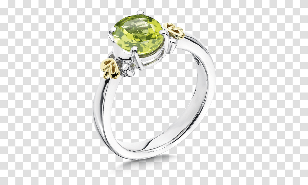 Peridot Ring In 18k Gold Amp Sterling Silver Pre Engagement Ring, Jewelry, Accessories, Accessory, Platinum Transparent Png