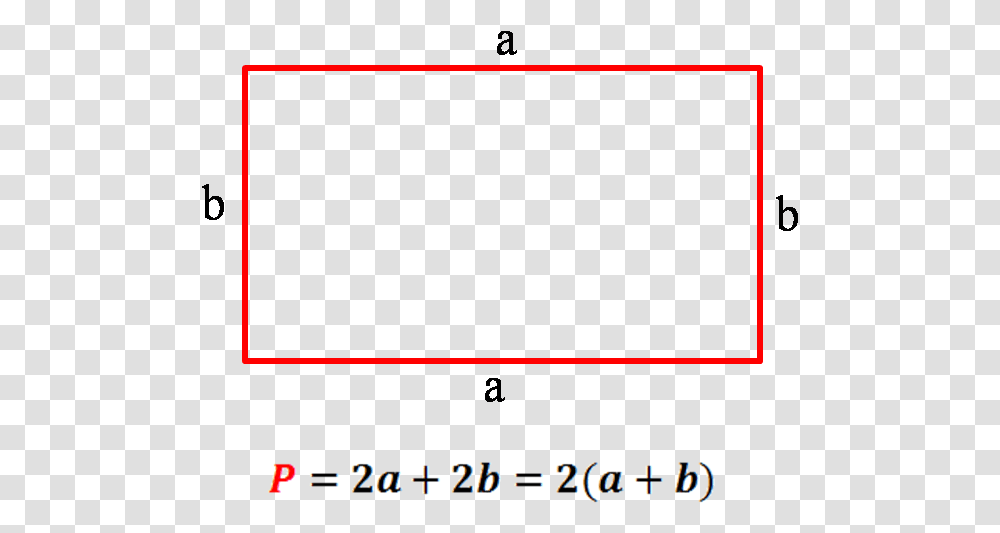 Perimeter Of A Rectangle Rectangle Area And Perimeter, Plot, Diagram, Number Transparent Png