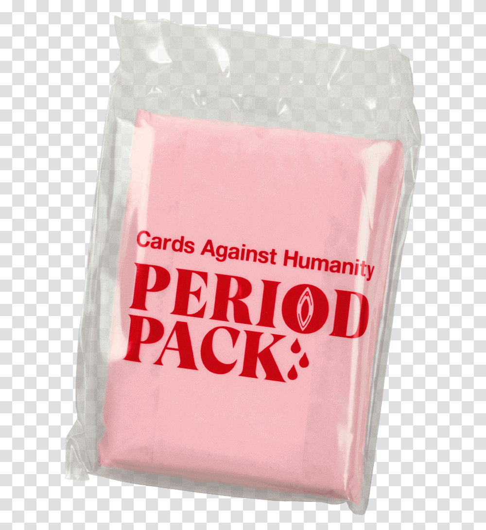 Period Pack Cards Against Humanity, Diaper, Word, Soap, Food Transparent Png