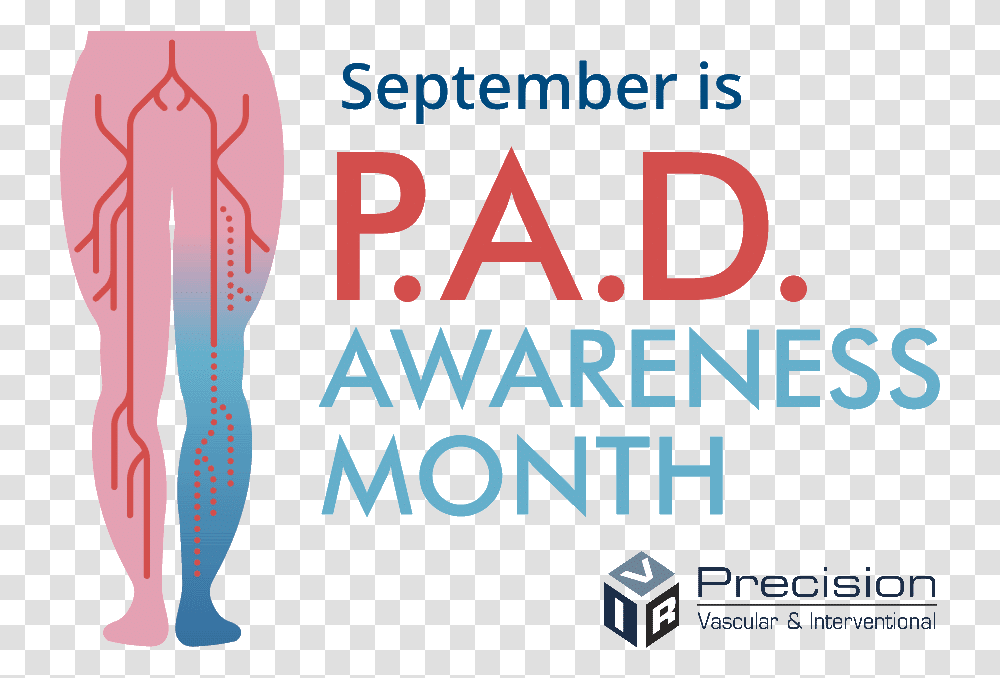 Peripheral Artery Disease Awareness Month September Graphic Design, Advertisement, Poster, Flyer, Paper Transparent Png