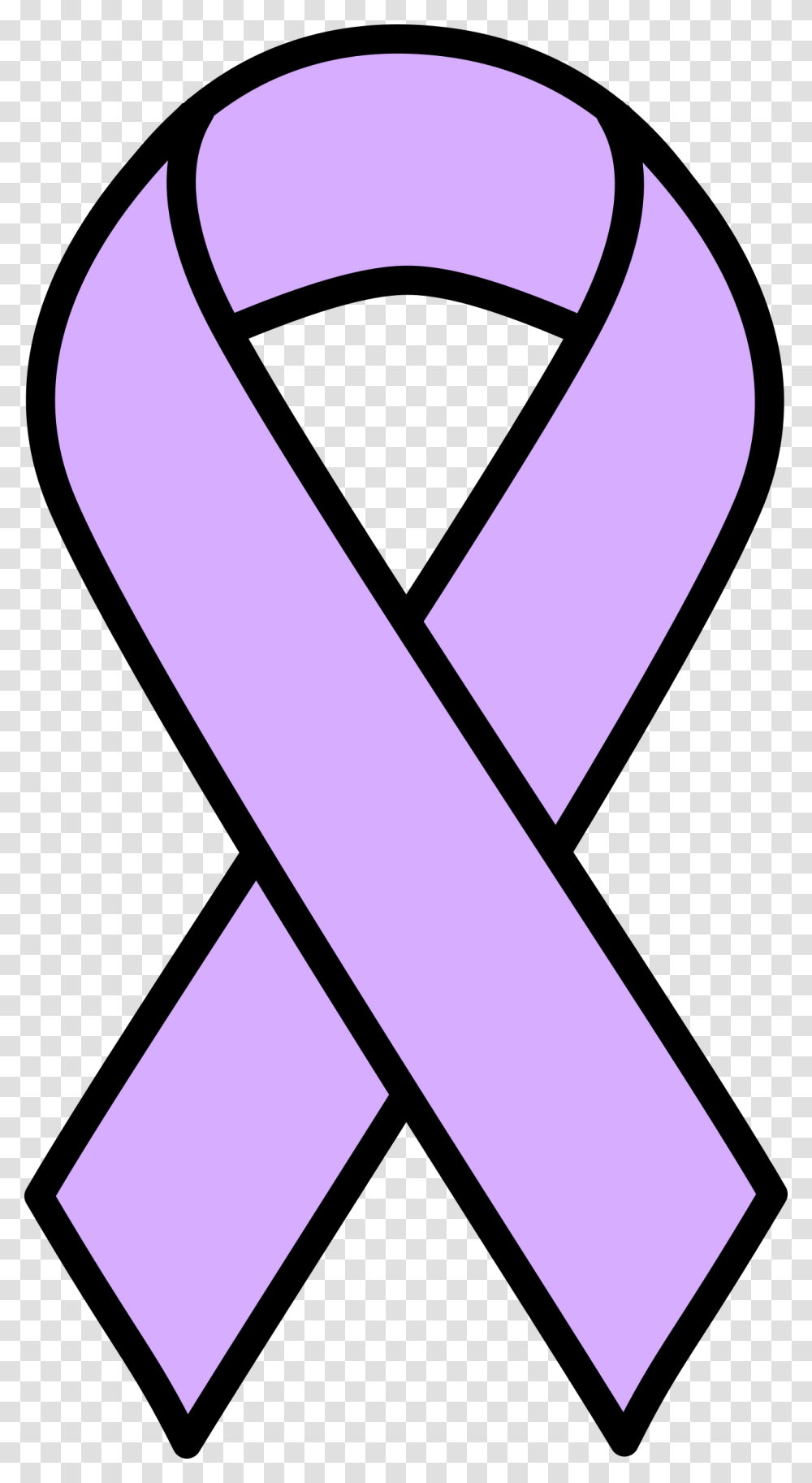 Periwinkle Ribbon Stomach Esophageal Cancer Icons, Purple, Sash Transparent Png