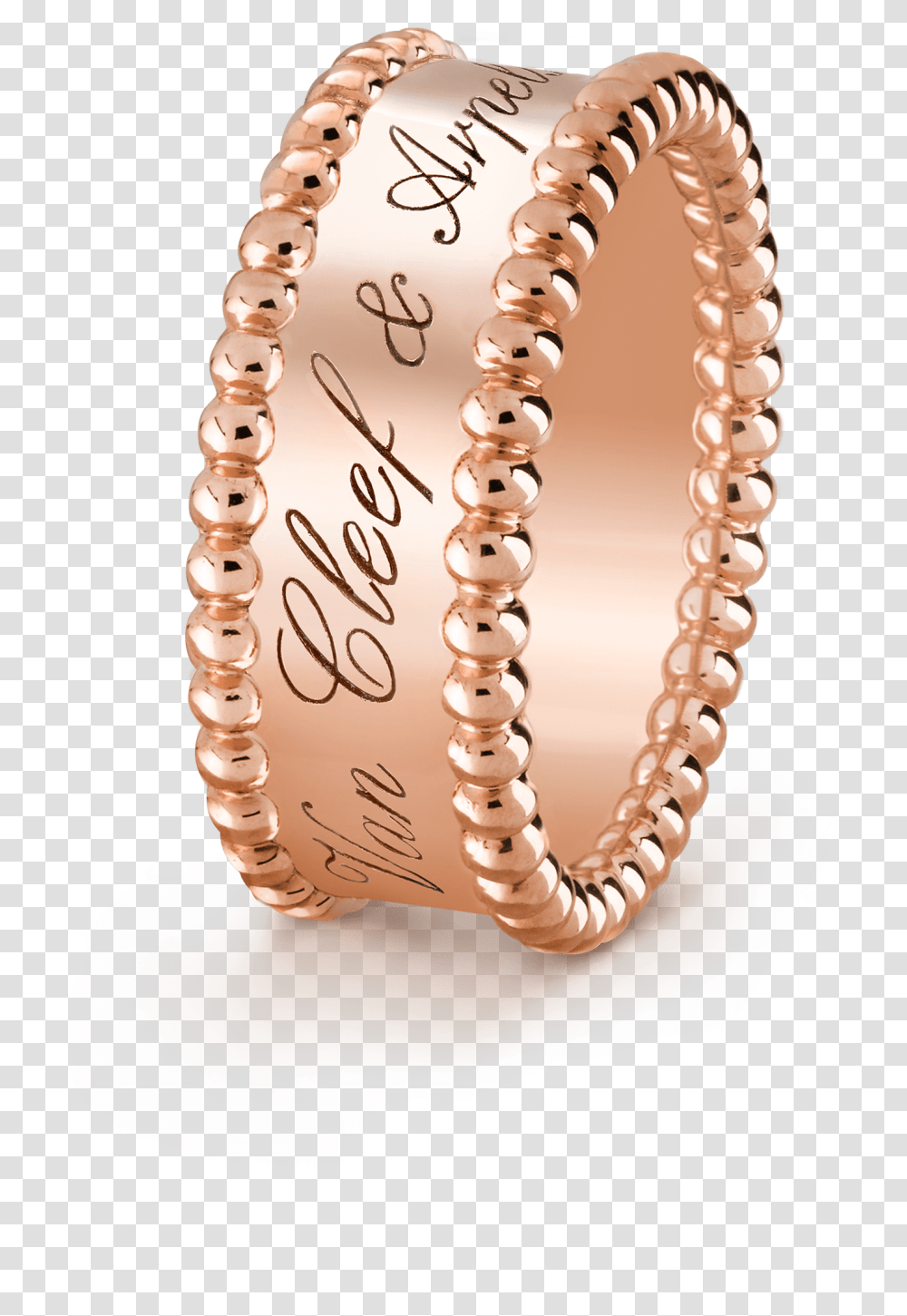 Perle Signature Ring Vcarn32400 Van Cleef & Arpels Van Cleef And Arpels Ring, Accessories, Accessory, Jewelry, Bracelet Transparent Png