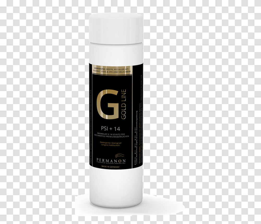 Permanon Goldline Psi14 Gold Line, Shaker, Bottle, Beverage, Drink Transparent Png