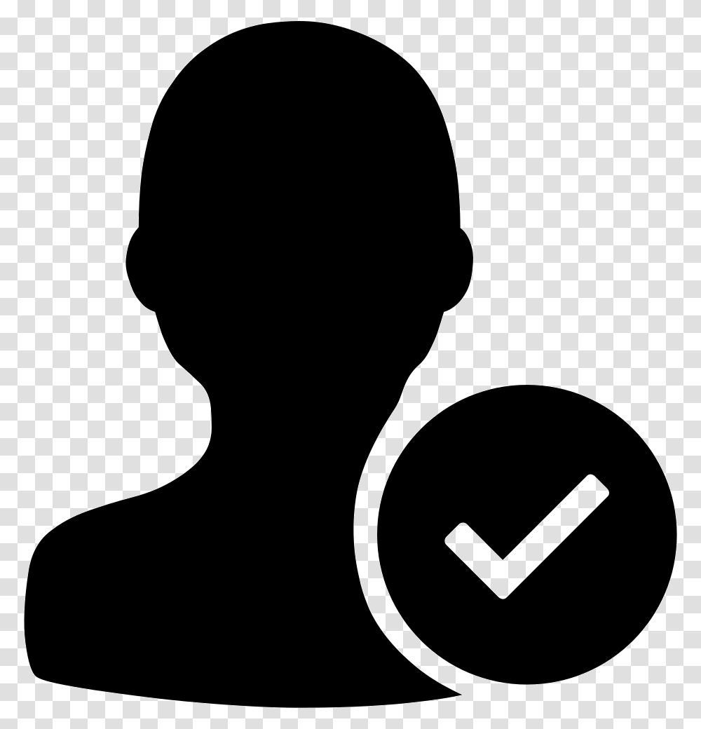 Permission To Land Staffing Icon, Silhouette, Person, Human, Stencil Transparent Png