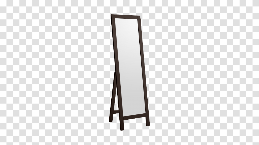 Perouse Miroir Sur Pied Laque Chocolat, Furniture, Mirror, White Board, Chair Transparent Png