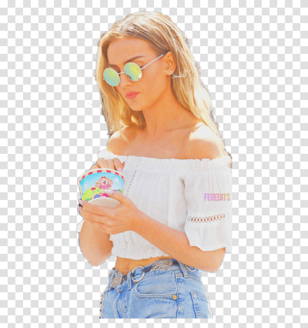 Perrie Edwards Perrie Edwards Eating, Person, Human, Sunglasses, Accessories Transparent Png