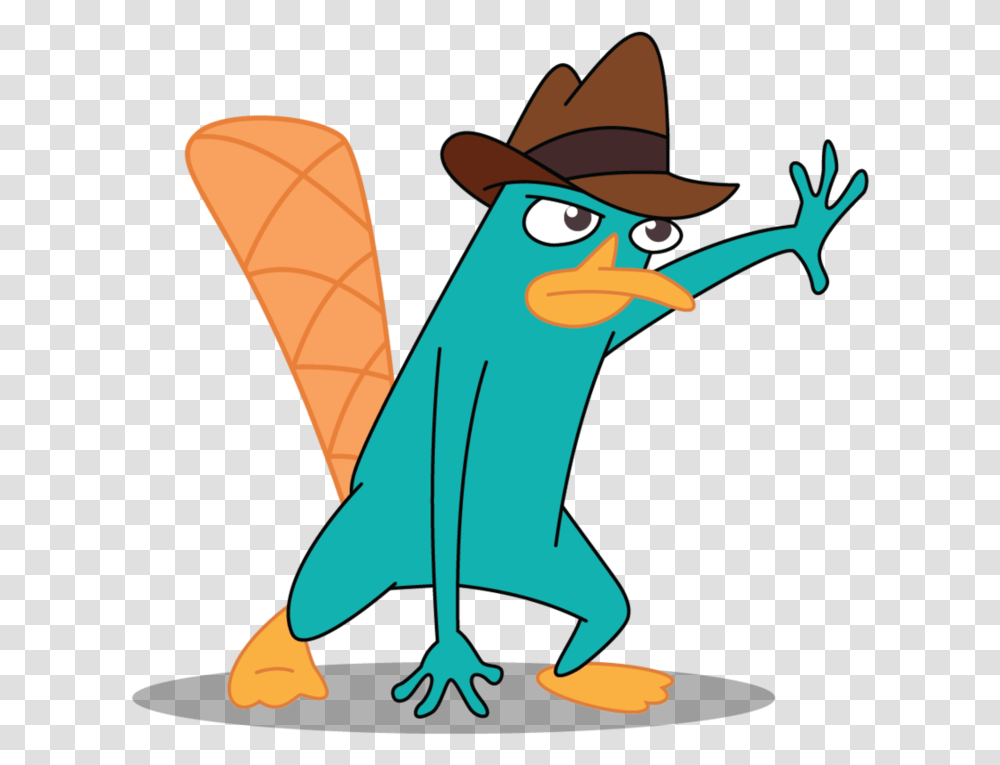 Perry The Platypus By Mohawgo Perry The Platypus Action, Apparel, Animal, Hat Transparent Png