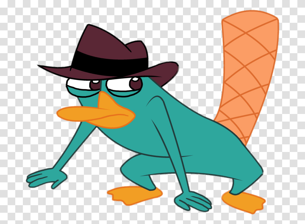 Perry The Platypus, Apparel, Animal, Reptile Transparent Png