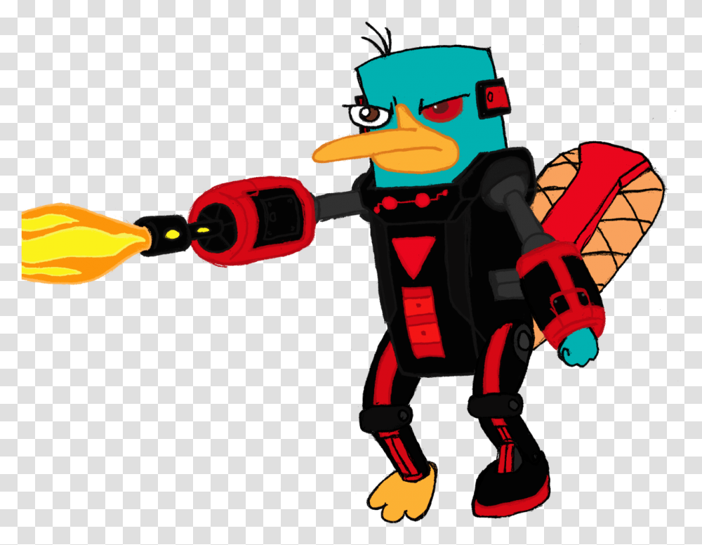 Perry The Platypus Evil Perry The Platypus, Toy, Robot Transparent Png