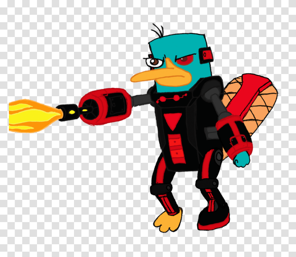 Perry The Platypus, Toy, Juggling, Robot Transparent Png