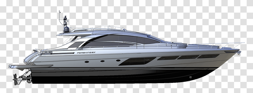Pershing 8x New Profile Picnic Boat, Vehicle, Transportation, Yacht Transparent Png