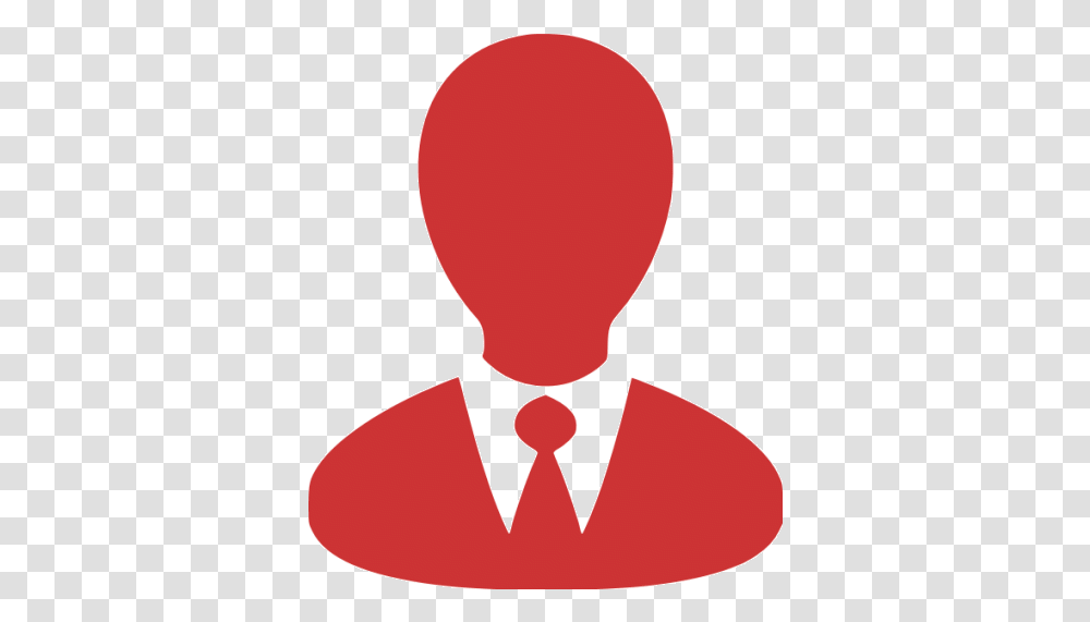 Persian Red Businessman Icon Personal Info Icon Red, Balloon, Tie, Accessories, Accessory Transparent Png