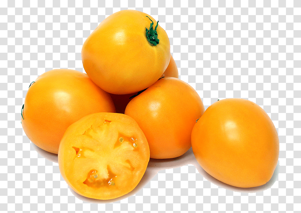 Persimmon Yellow Cherry Tomato, Plant, Produce, Food, Fruit Transparent Png