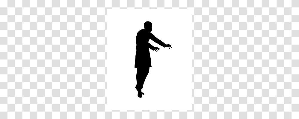 Person Silhouette, Human, Standing, Stencil Transparent Png