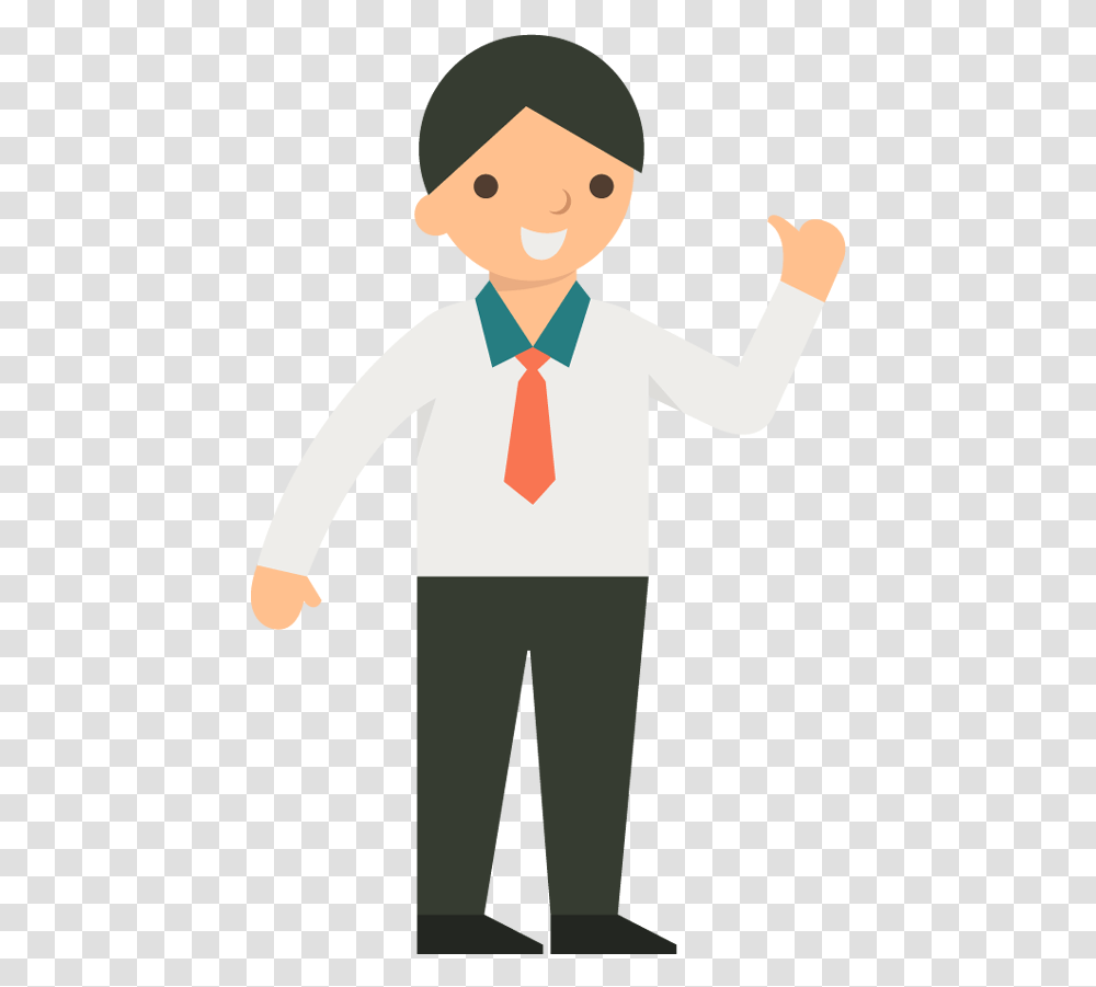 Person Animated Cartoon Man Background Background Cartoon Man, Tie, Accessories, Accessory, Human Transparent Png