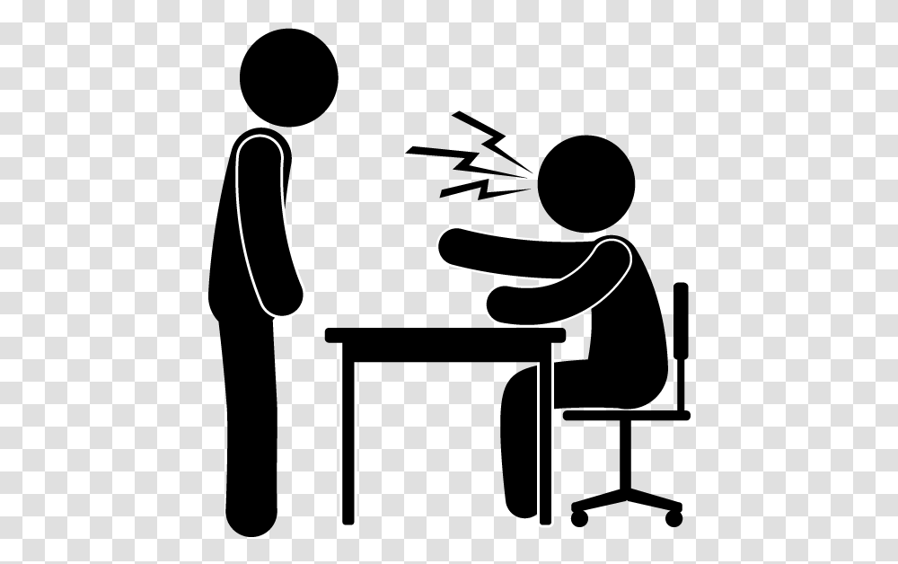 Person At Desk Clipart, Pin, Stick Transparent Png