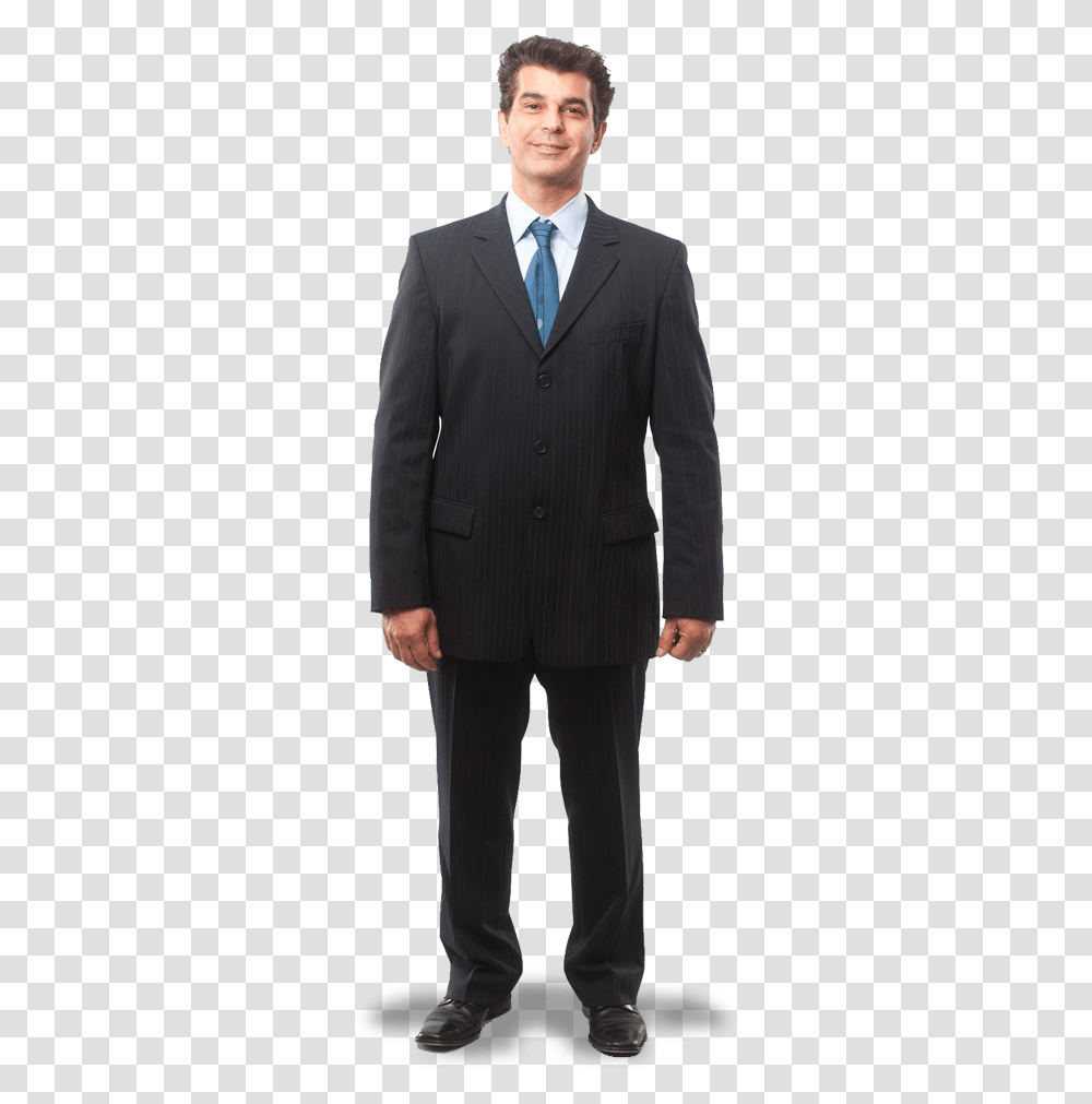 Person Background Black Suit With Blue Neck Tie, Apparel, Overcoat, Accessories Transparent Png