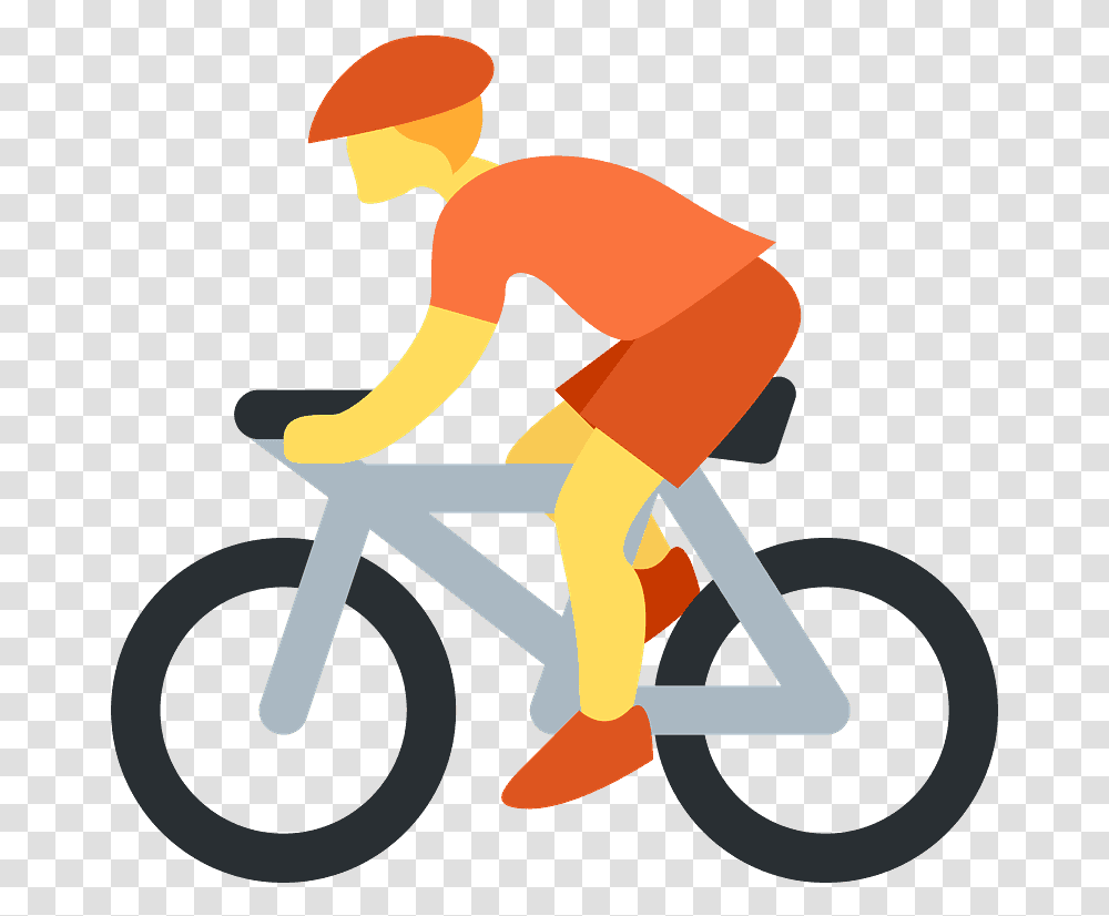 Person Biking Emoji Clipart Peine De Los Vientos, Bmx, Bicycle, Vehicle, Transportation Transparent Png