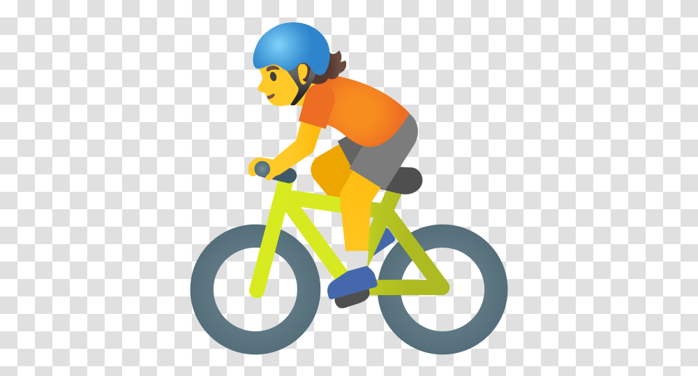 Person Biking Emoji Cockfosters Tube Station, Bmx, Bicycle, Vehicle, Transportation Transparent Png