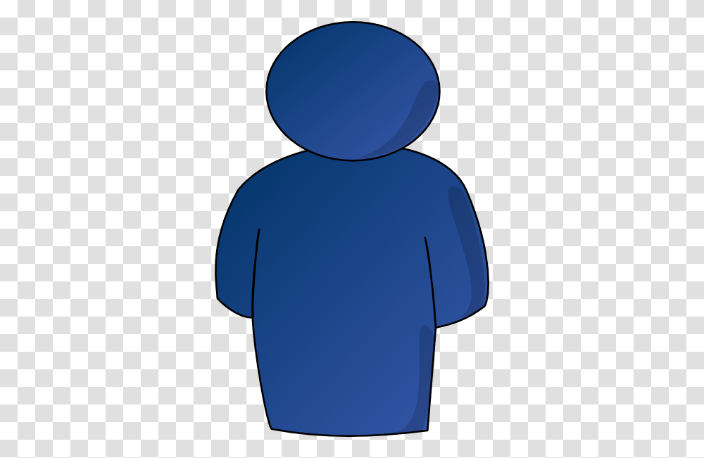 Person Buddy Symbol Blue Gradient Clip Arts Download, Cushion, Apparel, Robot Transparent Png