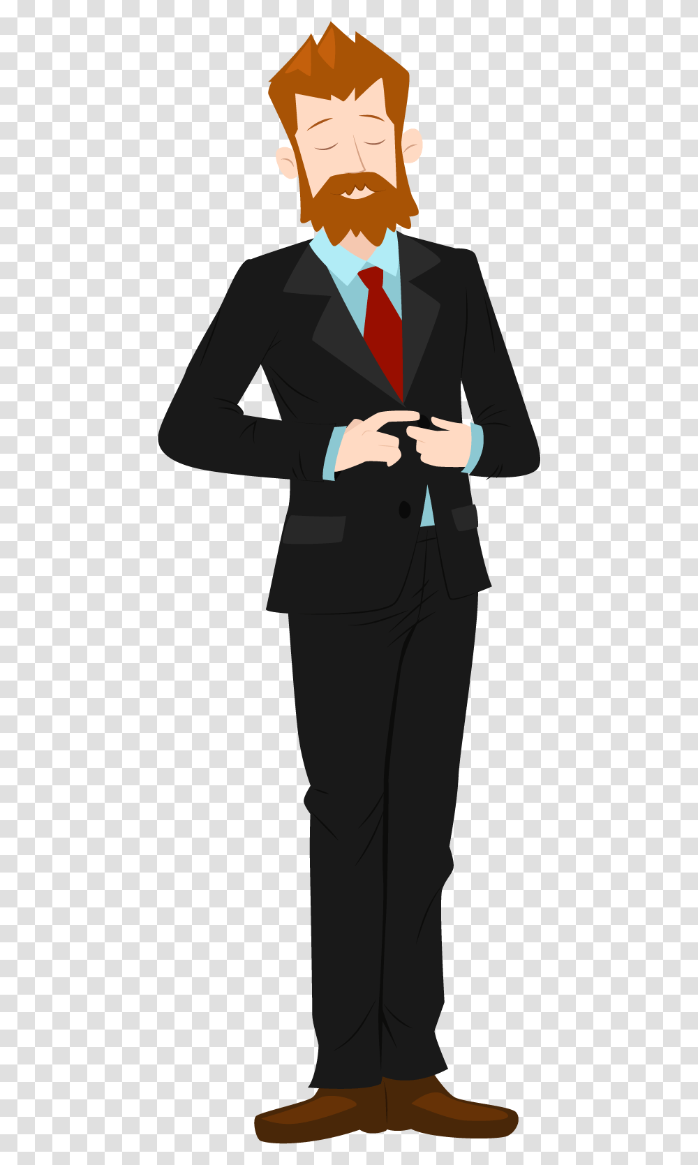 Person Clipart Background Adult Man Clipart Background, Suit, Overcoat, Apparel Transparent Png