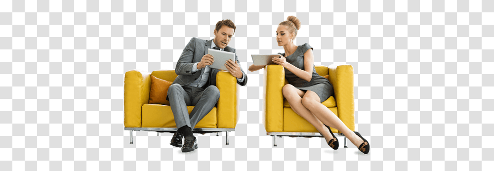 Person Couch With People, Sitting, Furniture, Chair, Clothing Transparent Png