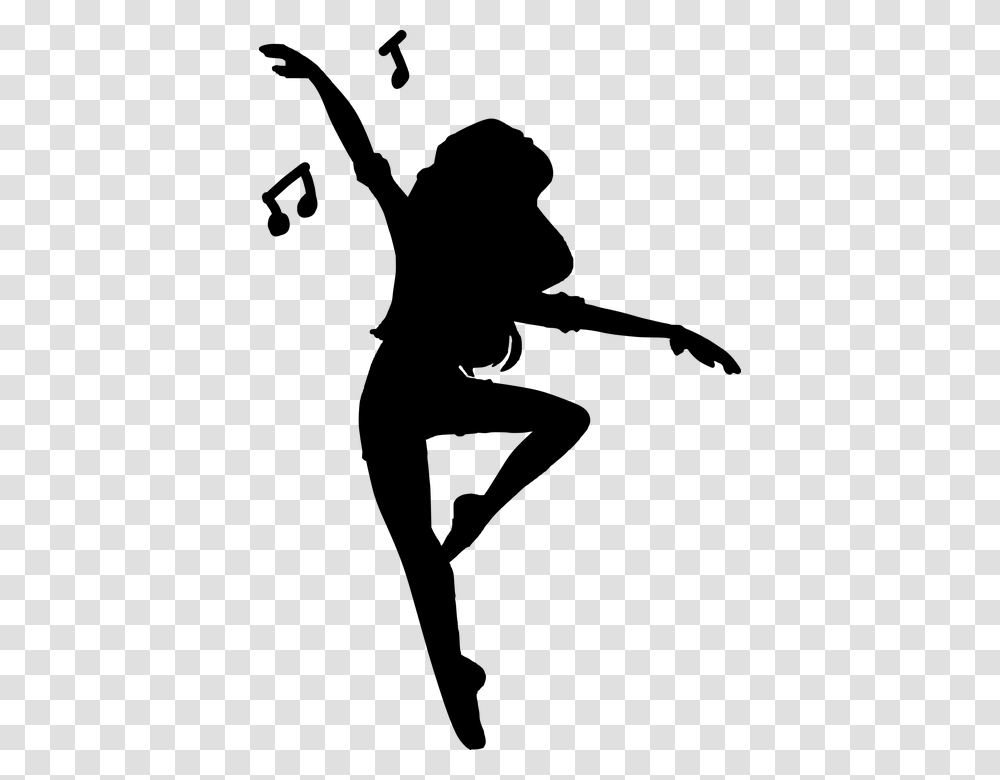 Person Dancing Hip Hop Silhouette Dance, Gray, World Of Warcraft Transparent Png