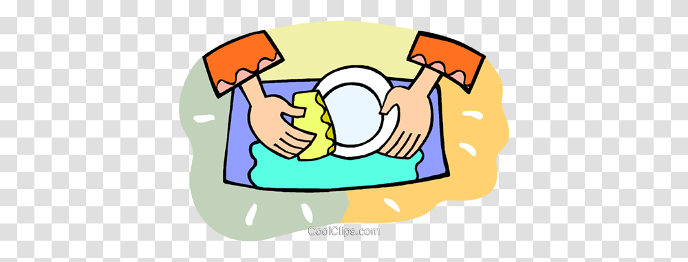 Person Doing The Dishes Royalty Free Vector Clip Art Illustration, Washing, Cleaning, Outdoors, Water Transparent Png