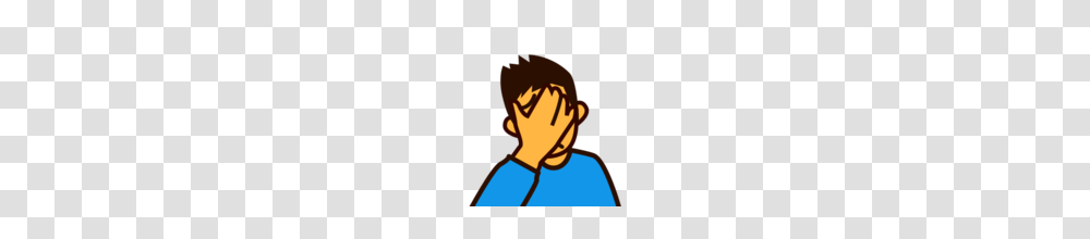 Person Facepalming Emoji On Emojidex, Outdoors, Crowd, Nature Transparent Png