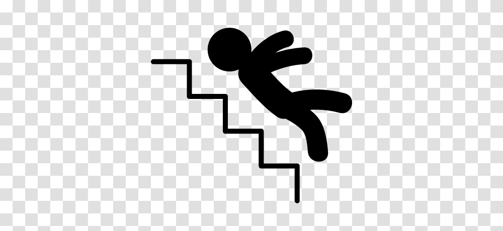 Person Falling Down Stairs Free Vectors Logos Icons, Gray, World Of Warcraft Transparent Png