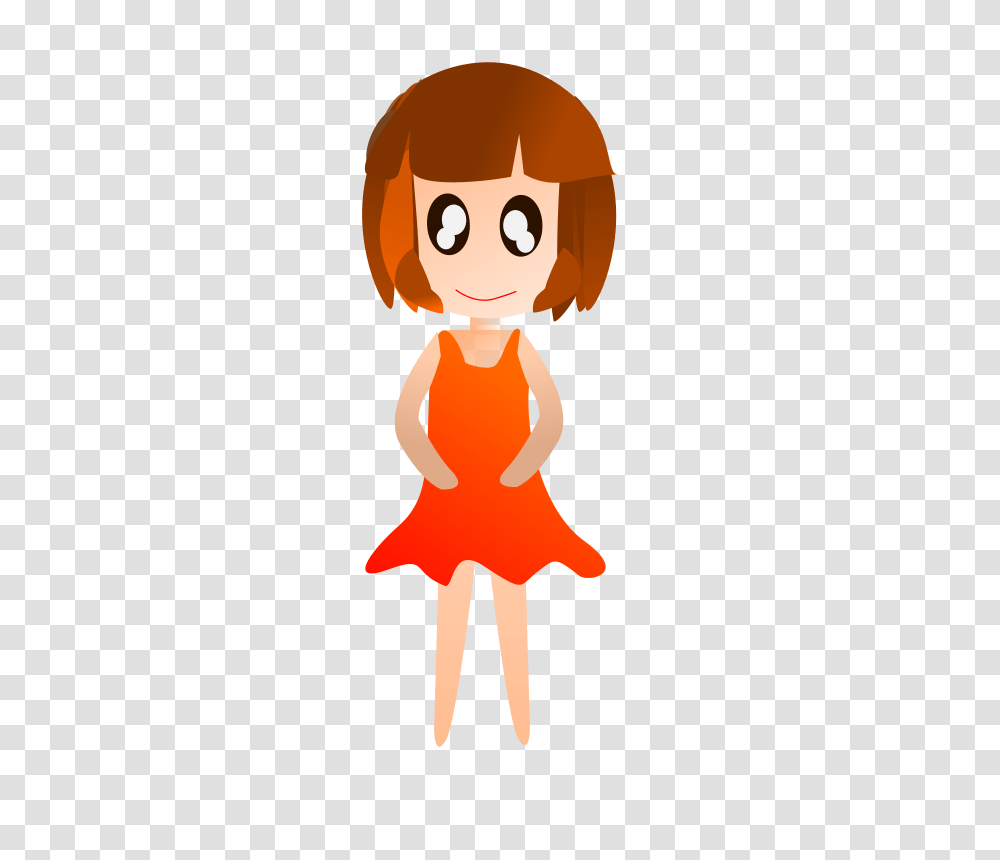 Person, Female, Girl, Standing Transparent Png