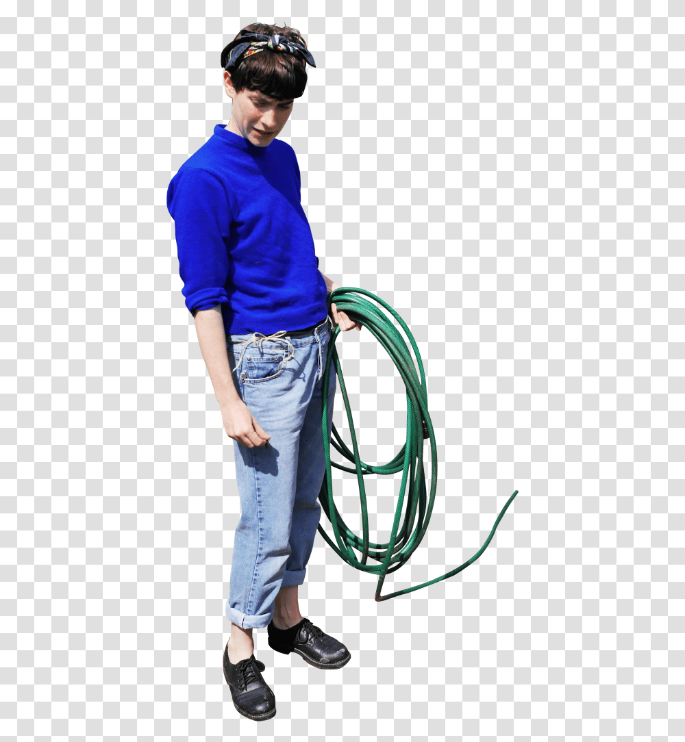 Person Gardening Cut Out, Pants, Apparel, Human Transparent Png