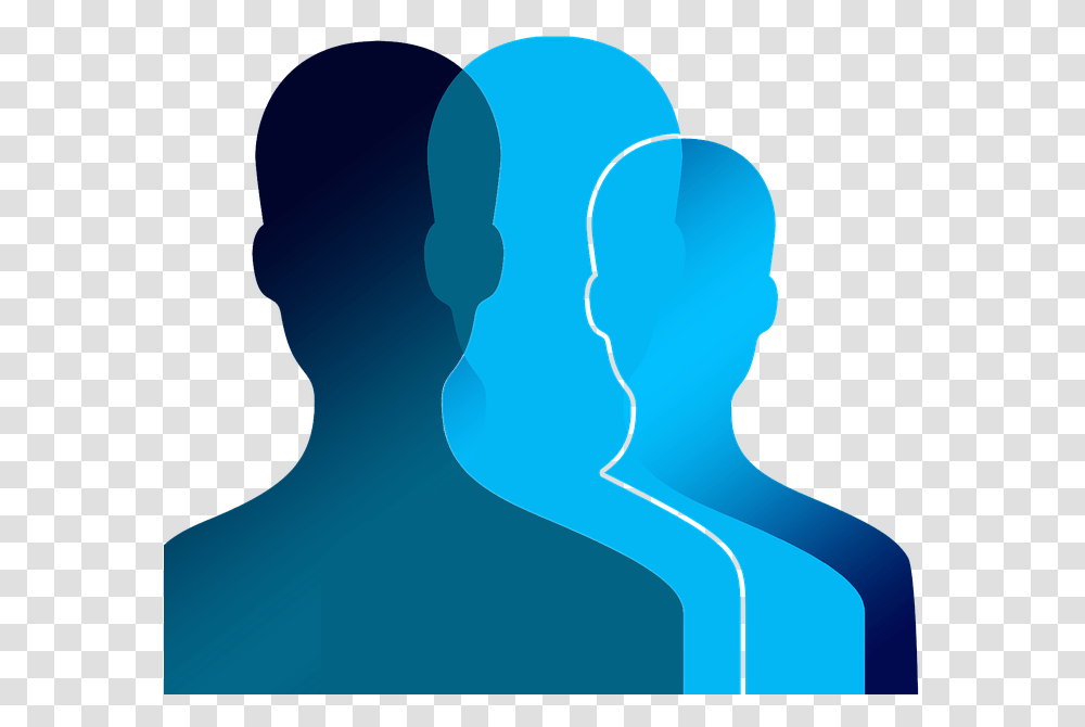 Person Group People Silhouette, Neck Transparent Png