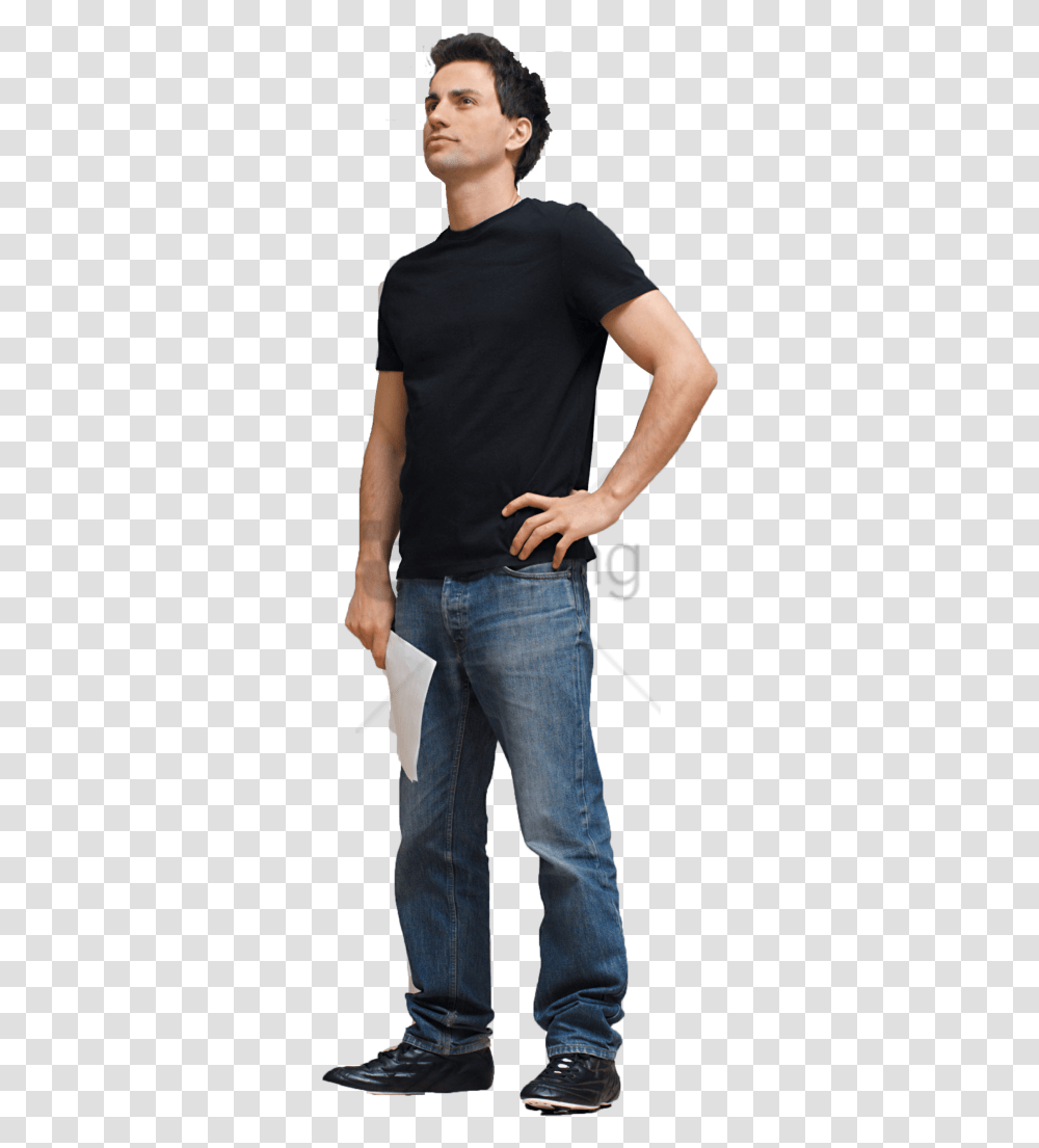 Person Guy, Pants, Jeans, Man Transparent Png