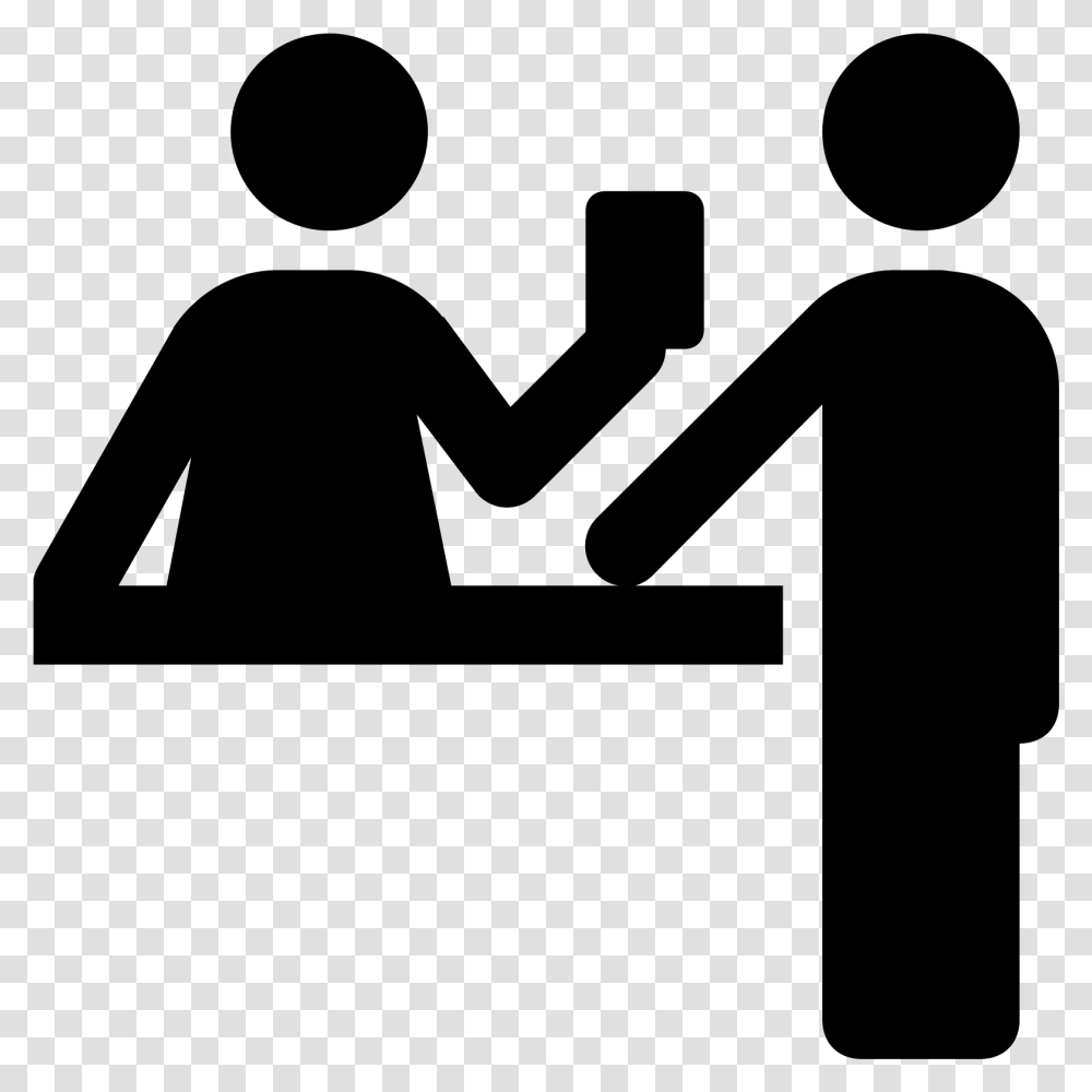 Person Icons Desk Point Of Purchase Icon, Gray, World Of Warcraft Transparent Png