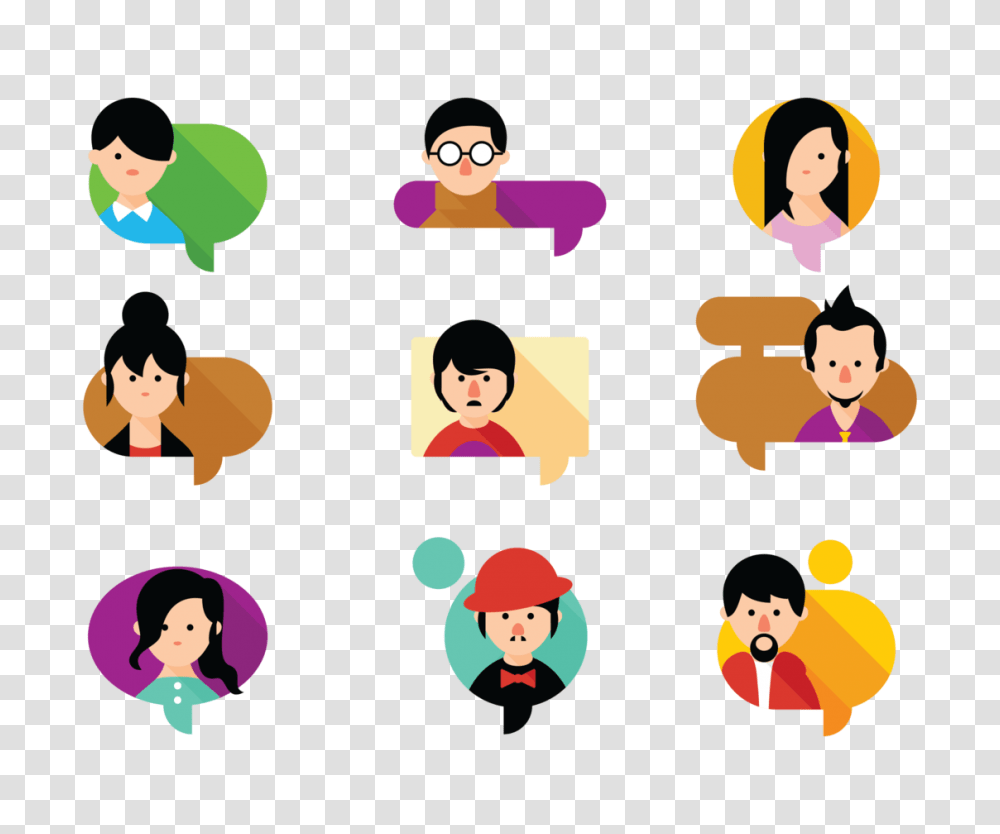 Person Icons Vector Art Graphics, Face, Alphabet, Crowd Transparent Png