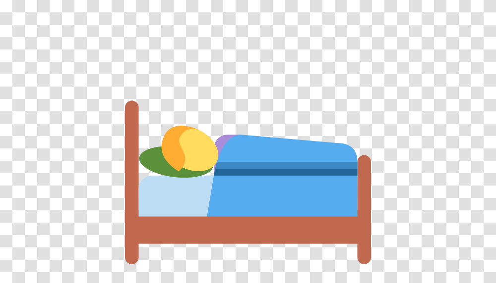 Person In Bed Emoji Meaning With Pictures From A To Z, Furniture, Bench, Couch, Bunk Bed Transparent Png