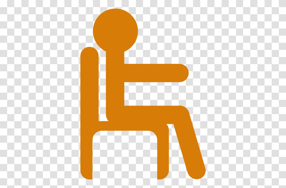 Person In Chair Clip Art, Furniture, Table, Cutlery Transparent Png