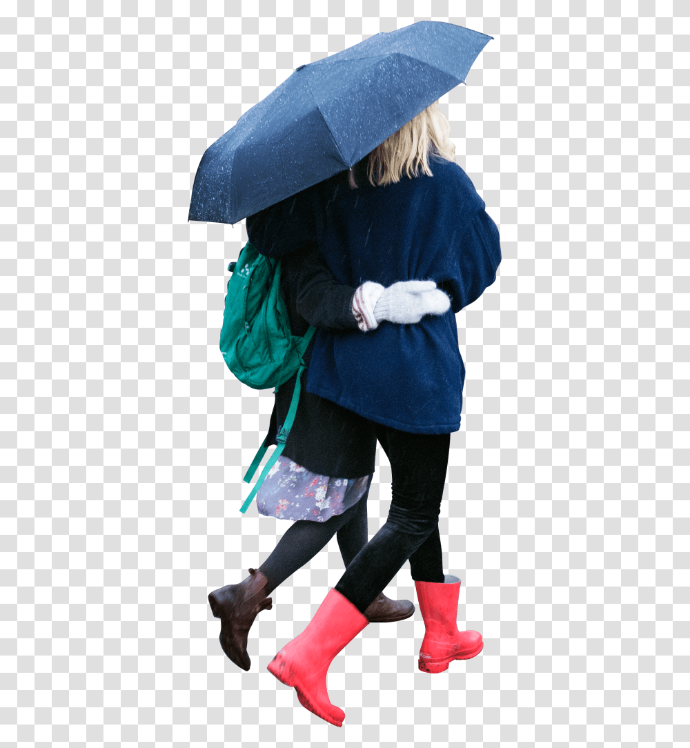 Person In Rain, Sweatshirt, Sweater, Coat Transparent Png