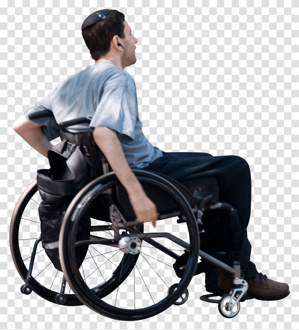 Person In Wheelchair, Furniture, Machine, Human, People Transparent Png