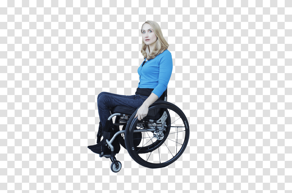 Person In Wheelchair People On Wheelchair, Furniture, Female, Face, Sitting Transparent Png