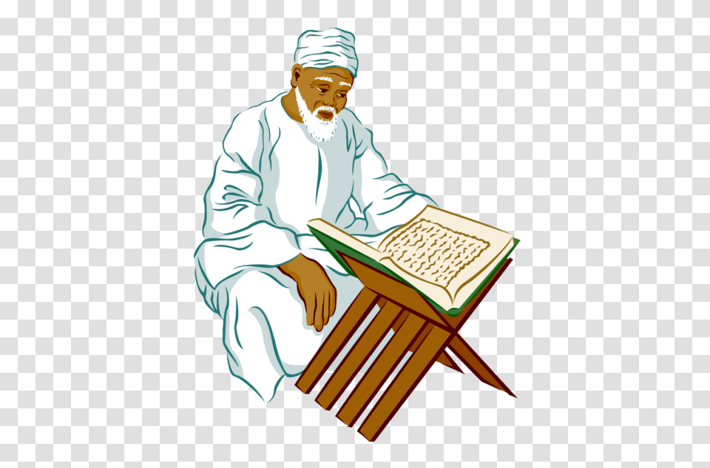 Person Islamic Clipart, Human, Reading, Teacher, Doctor Transparent Png