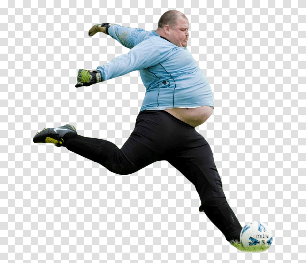 Person Kicking A Ball, Soccer Ball, Football, Team Sport, People Transparent Png